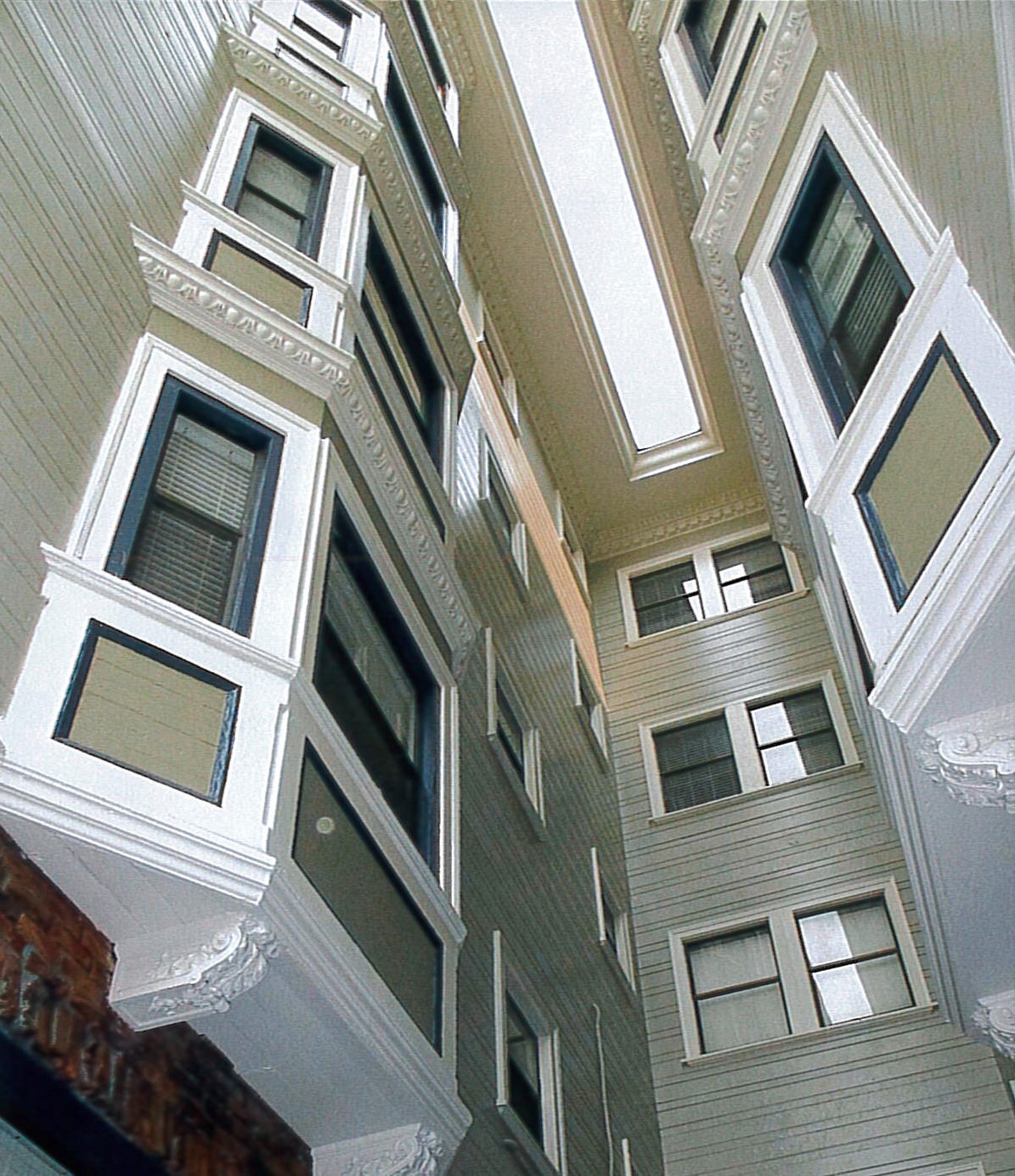 After renovation to molding and siding
